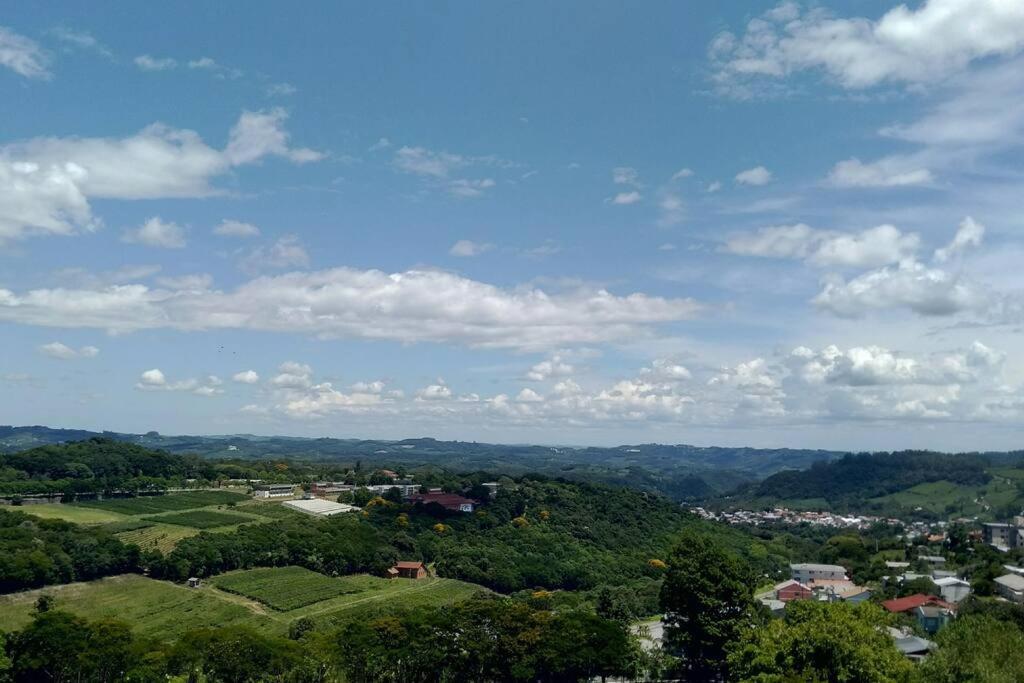 Apto super aconchegante/linda vista para Vale dos Vinhedos Bento Gonçalves Exterior foto
